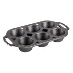 Seasoned Cast Iron Muffin Pan