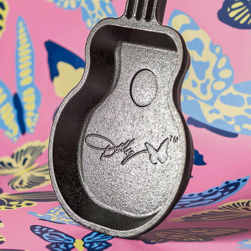 Dolly Parton Rockstar Guitar Mini Skillet - Image 4
