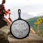 Wanderlust 10.5 Inch Cast Iron Mountain Griddle
