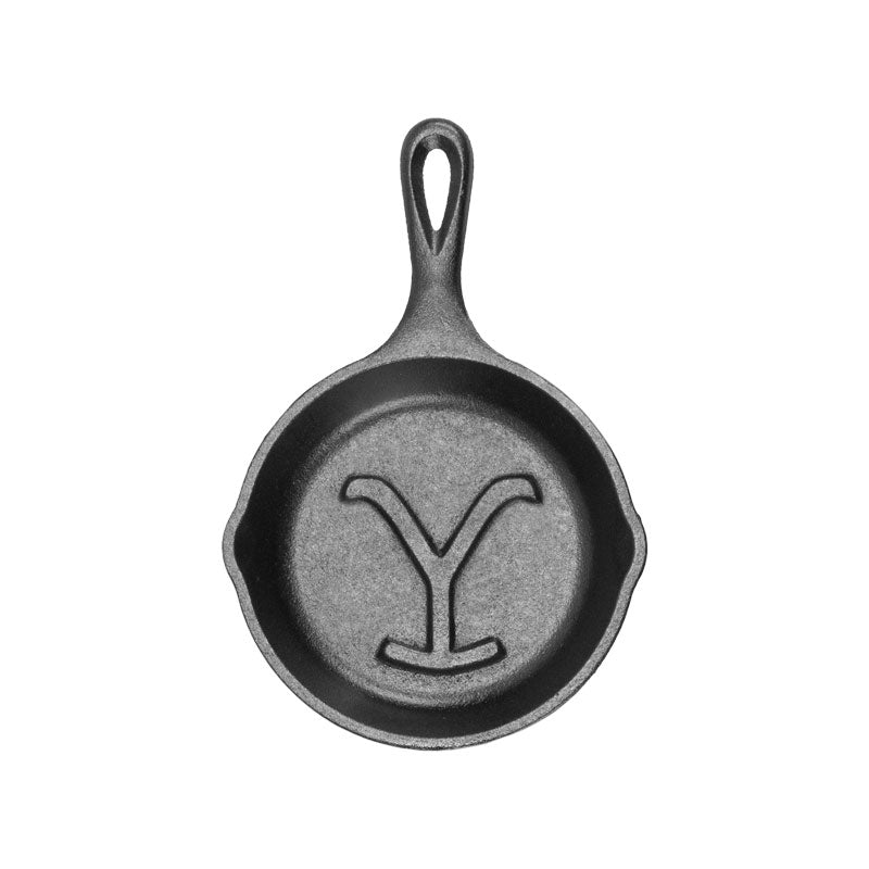 Yellowstone? 5 Inch Seasoned Cast Iron Power Y Mini Skillet - Image 2