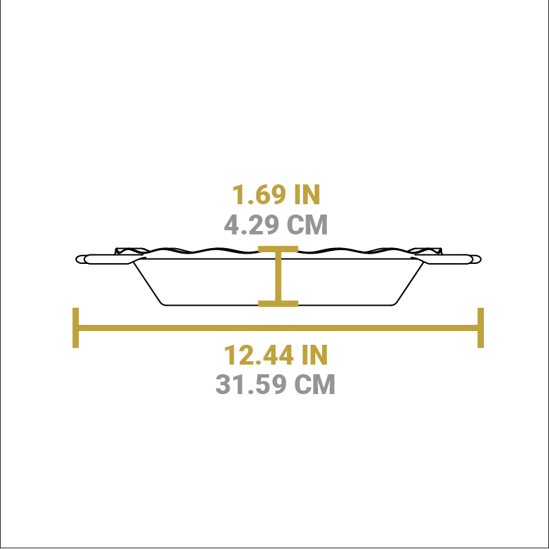 9 Inch Seasoned Cast Iron Pie Pan - Image 6