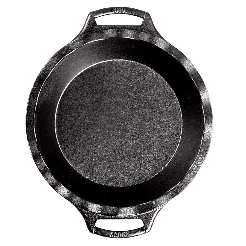 9 Inch Seasoned Cast Iron Pie Pan - Image 2