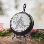 Lodge 10.25 Inch Seasoned Cast Iron Cardinal Skillet