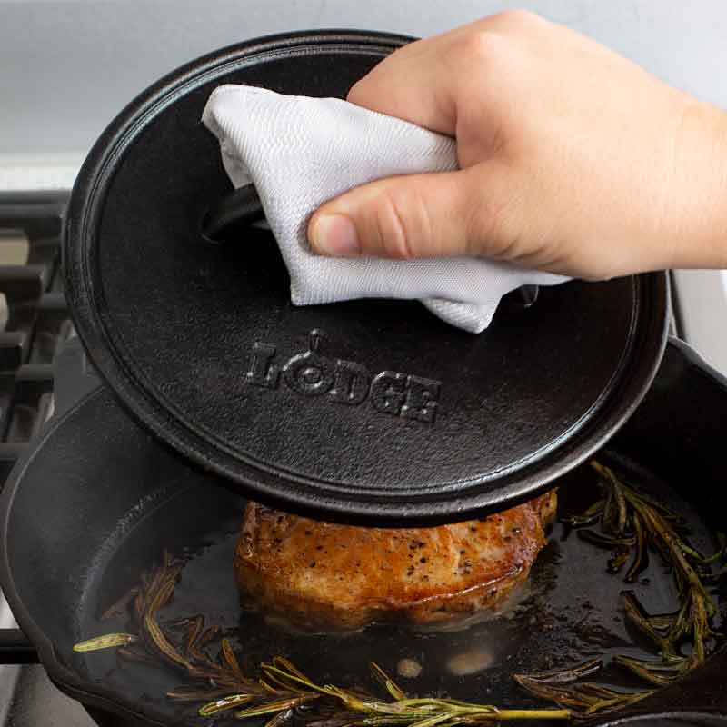 Yellowstone? 8 Inch Round Seasoned Cast Iron Power Y Grill Press - Image 6