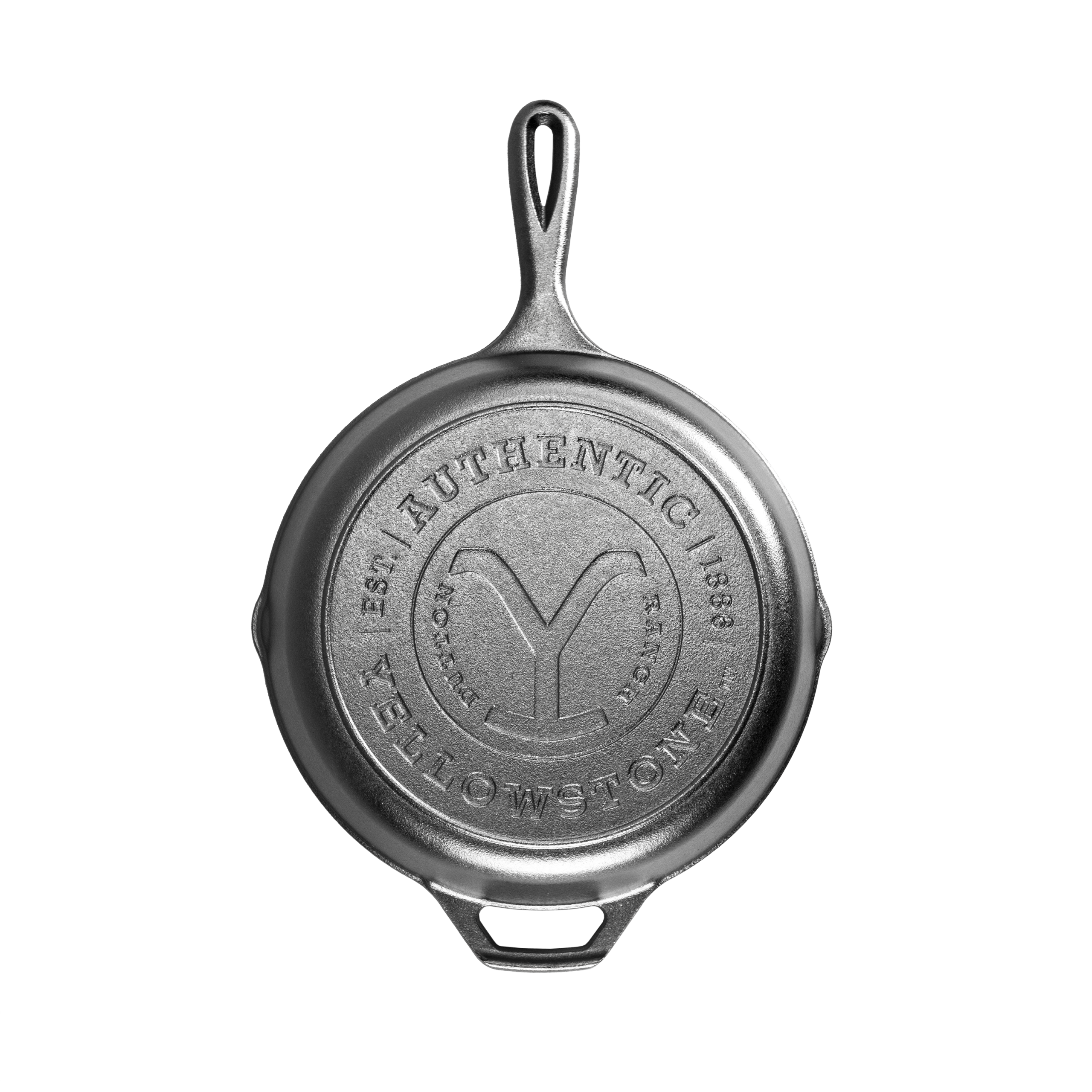 Yellowstone 10.25 Inch Cast Iron Authentic Y Skillet - Image 2