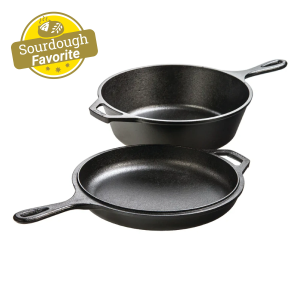 Seasoned Cast Iron Combo Cooker
