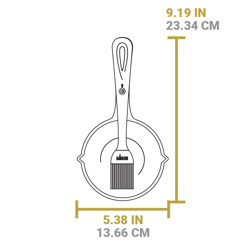 Cast Iron Melting Pot and Silicone Brush - Image 5